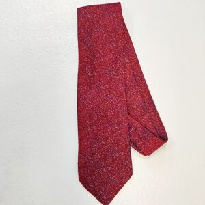 Cravate rouge en soie "Cacharel" Rouge