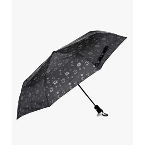 Parapluie pliable à motifs célestes argentés - GEMO marron fonce - Publicité