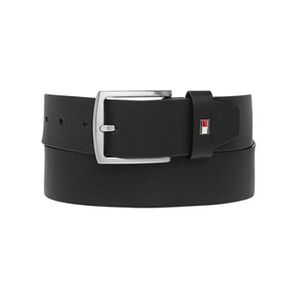 Tommy Hilfiger Homme New Denton Ceinture Logo Ceinture, Noir - Publicité