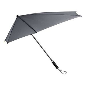 Impliva parapluie tempête ouverture STORMaximanuelle 100 cm anthracite - Publicité