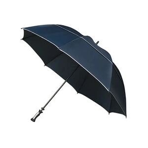 Falcone parapluie de golf XXL avec bord réfléchissant 140 cm bleu - Publicité