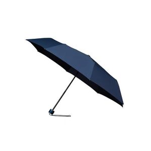 GENERIQUE miniMAX parapluie coupe-vent ouverture main coupe-vent 100 cm bleu marine - Publicité