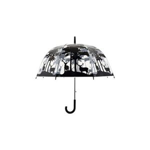 Esschert Design - Parapluie transparent noir Forêt - Publicité