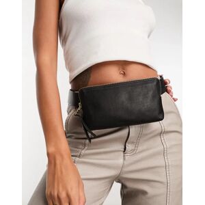 AllSaints - Sac ceinture en cuir 38 mm - Noir Noir L-XL female - Publicité