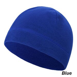 Bleu -Chapeau Polaire Coupe Vent Pour Hommes Et Femmes, 1 Pièce, Casquette Tactique Militaire, Bonnet Ample, Chaud Pour L'hiver, - Publicité