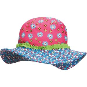 Playshoes Chapeau enfant anti-UV fleur rose