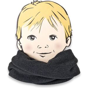 Sterntaler Snood enfant reversible melange anthracite