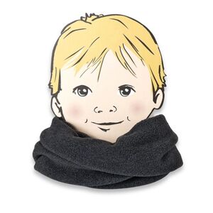 Sterntaler Snood enfant reversible melange anthracite