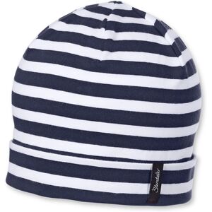 Sterntaler Bonnet Bonnet Slouch en jersey raye marine