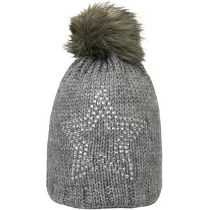 Döll Girl Bonnet tricote, gris