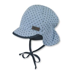 Sterntaler casquette à visière avec protège-cou ciel 41 cm