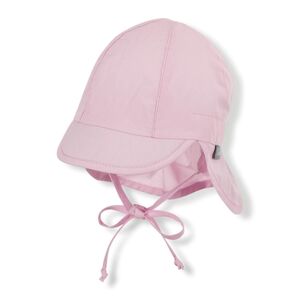 Sterntaler Bonnet enfant visiere anti-UV tour de cou rose