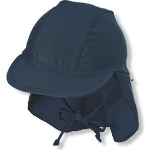 Sterntaler casquette a visiere avec protection du cou marine