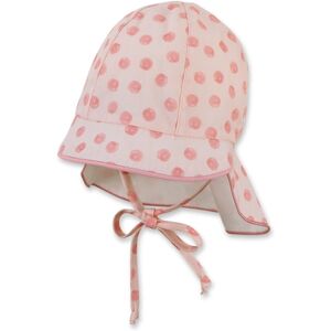 Sterntaler Casquette a visiere avec protection du cou rose