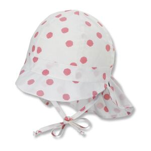 Sterntaler Casquette à visière avec protection du cou rose 51 cm