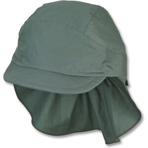 Sterntaler Casquette enfant visiere protege-cou vert fonce