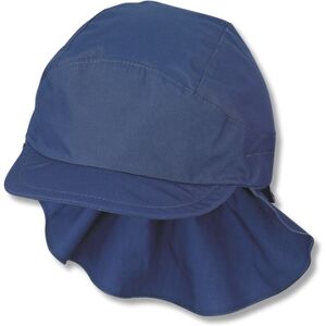 Sterntaler Casquette enfant visiere protege-cou bleu