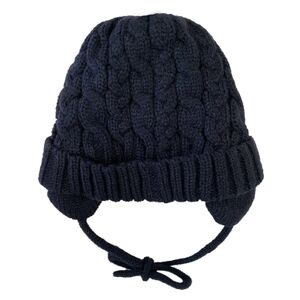 pink or blue bonnet tricote marine