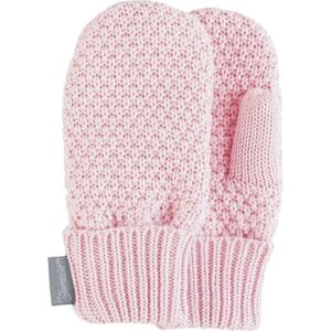 Sterntaler Mitaine en tricot de coton biologique rose