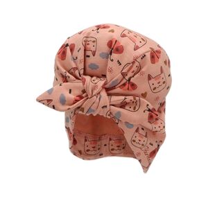 Sterntaler Bonnet a nouer rose tendre