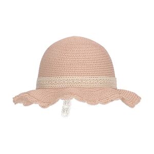 Sterntaler Chapeau de paille rose pale