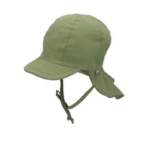 Sterntaler Casquette avec protection de nuque vert moyen