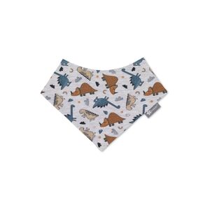 Sterntaler Foulard triangulaire Dinos argent