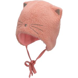 Sterntaler Bonnet visage d'animal rose