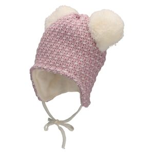 Sterntaler Bonnet à pompon structure écru 45 cm