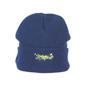 Sterntaler Bonnet tricote look skateur marine