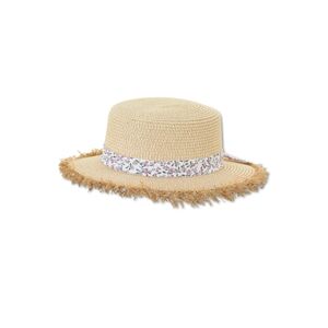 Sterntaler Chapeau de paille a franges sand