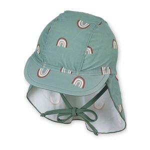 Sterntaler Casquette avec protection de cou Arc-en-ciel vert