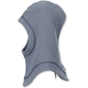 Sterntaler Bonnet echarpe raye bleu chine