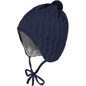 Maximo Bonnet torsadé marine 47 cm