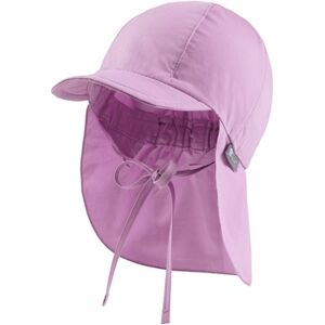 Sterntaler Casquette avec protection de nuque rose vif