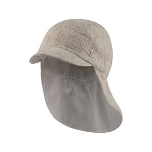 Sterntaler Casquette avec protection de nuque Herbes beige