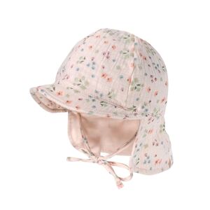 Maximo S child casquette fleur rose pale