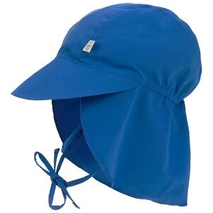 LÄSSIG Casquette a visiere anti-UV bleue