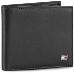 Portefeuille homme grand format Tommy Hilfiger Eton Mini Cc Wallet AM0AM00655/83365 Noir - Publicité