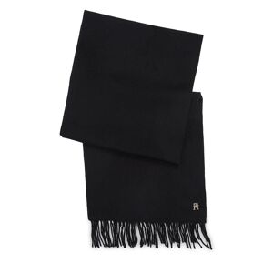 Écharpe Tommy Hilfiger Cashmere Chic Woven Scarf AW0AW15344 Black BDS - Publicité