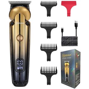 Professional Hair Clippers Mans Barber Hair Trimmer Electric Hair Cutter Cordless Waterproof Hair Cutting Kit