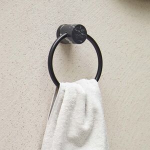 aquanova NERO Anneau porte-serviette de toilette, NERTLR-09,