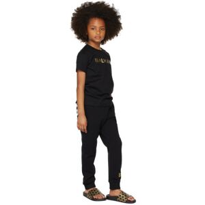 "Balmain Enfant   Pantalon de survêtement noir à logo" - 4Y - Publicité