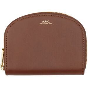 A.P.C. Portefeuille compact Demi-lune brun - UNI - Publicité