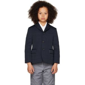 "Thom Browne Enfant   Manteau de sport bleu marine rembourré en duvet" - 10Y - Publicité