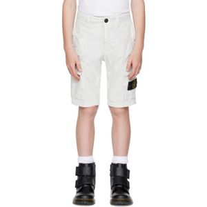 "Stone Island Junior Enfant   Short teint en plongée gris" - 6Y - Publicité