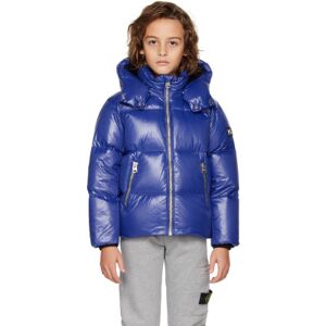 "MACKAGE Enfant   Blouson Jesse bleu rembourré en duvet" - 2Y - Publicité