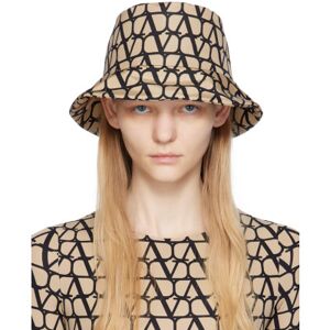 Valentino Garavani Chapeau bob beige à motif Toile iconographe - cm 58 - Publicité