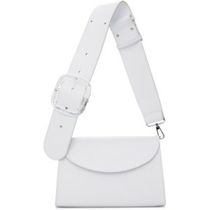 Charles Jeffrey LOVERBOY Sac Bitchy blanc à bandoulière de style ceinture - UNI - Publicité