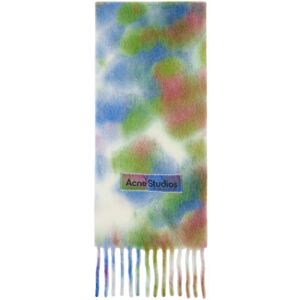 Acne Studios Écharpe multicolore en alpaga à motif tie-dye - UNI - Publicité